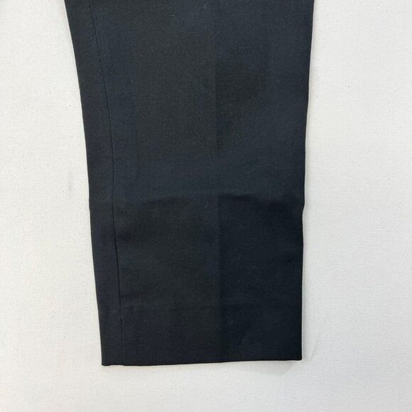 Talbots Chatham Crop Pant Black Womens Size 6P Side Zipper - Picture 4 of 9